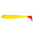 Виброхвост Helios Jumbo 4,95''/12.5 см Yellow RT (HS-7-038)